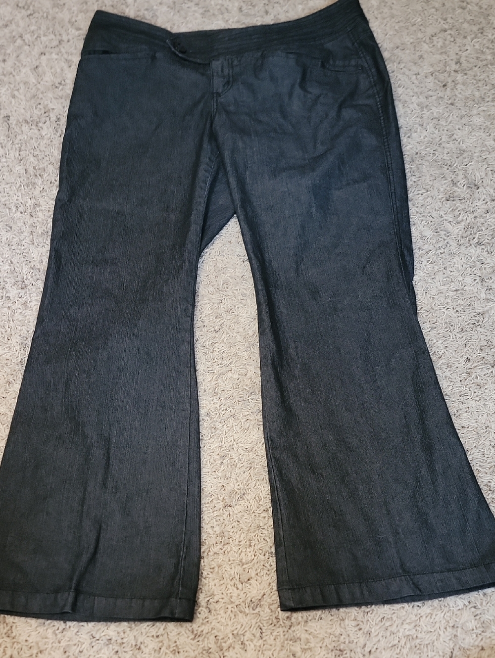 Maurices Black Wide Leg Pants